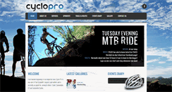 Desktop Screenshot of cyclopro.co.za